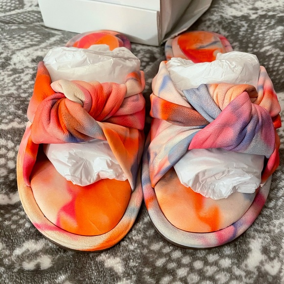 Schutz tie dye leather knot sandals - Picture 9 of 14